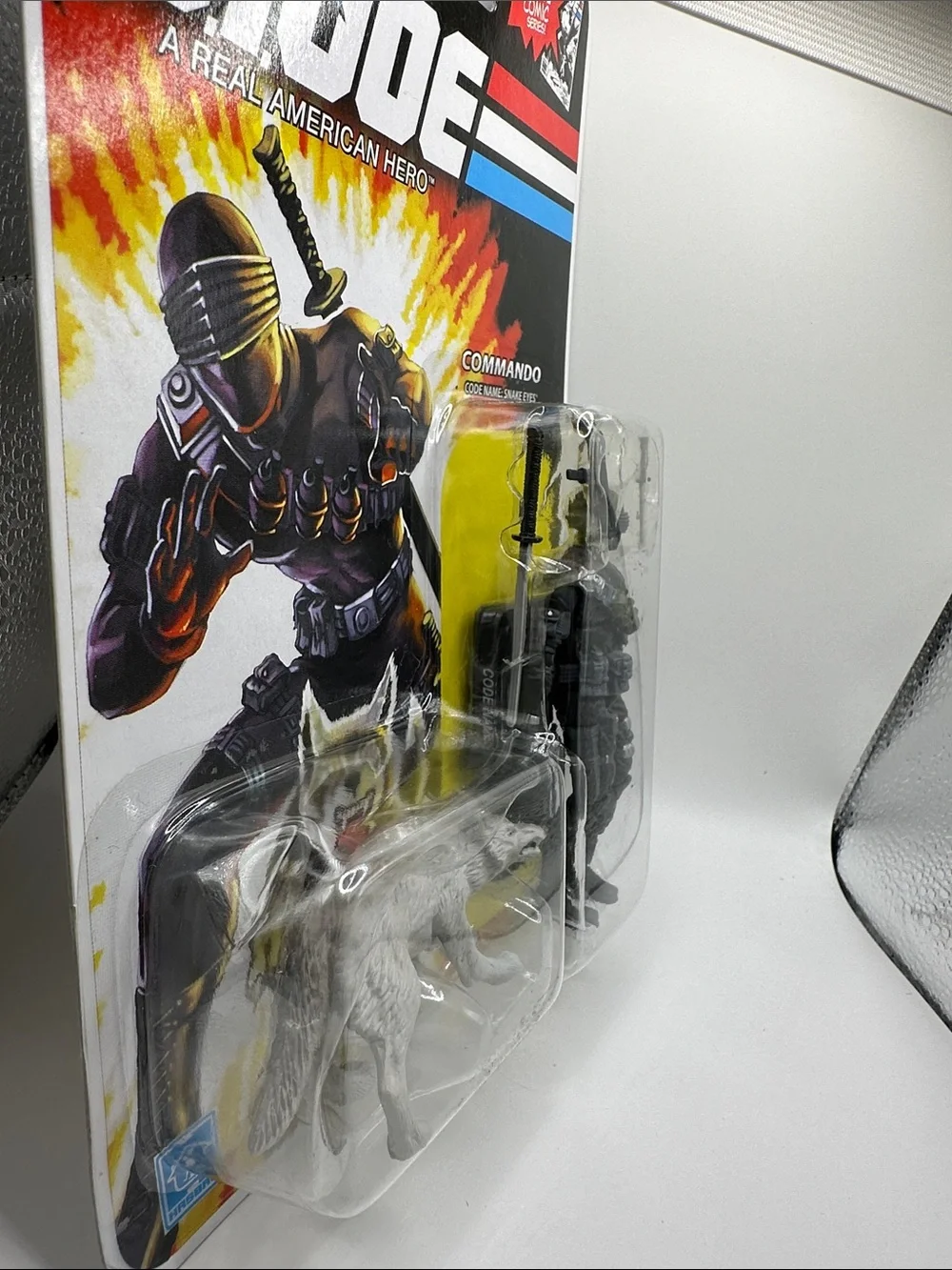 GI Joe 25th Commando Snake Eyes 3.75